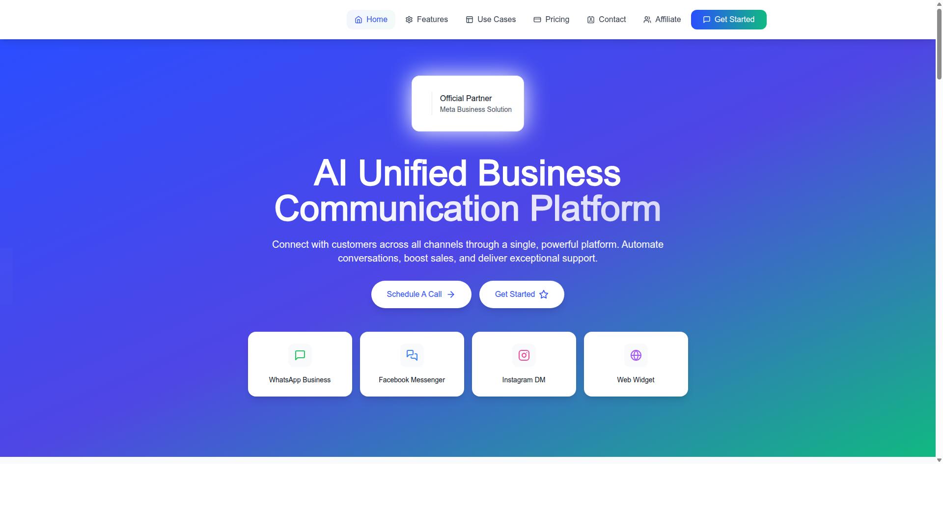 Com.bot website