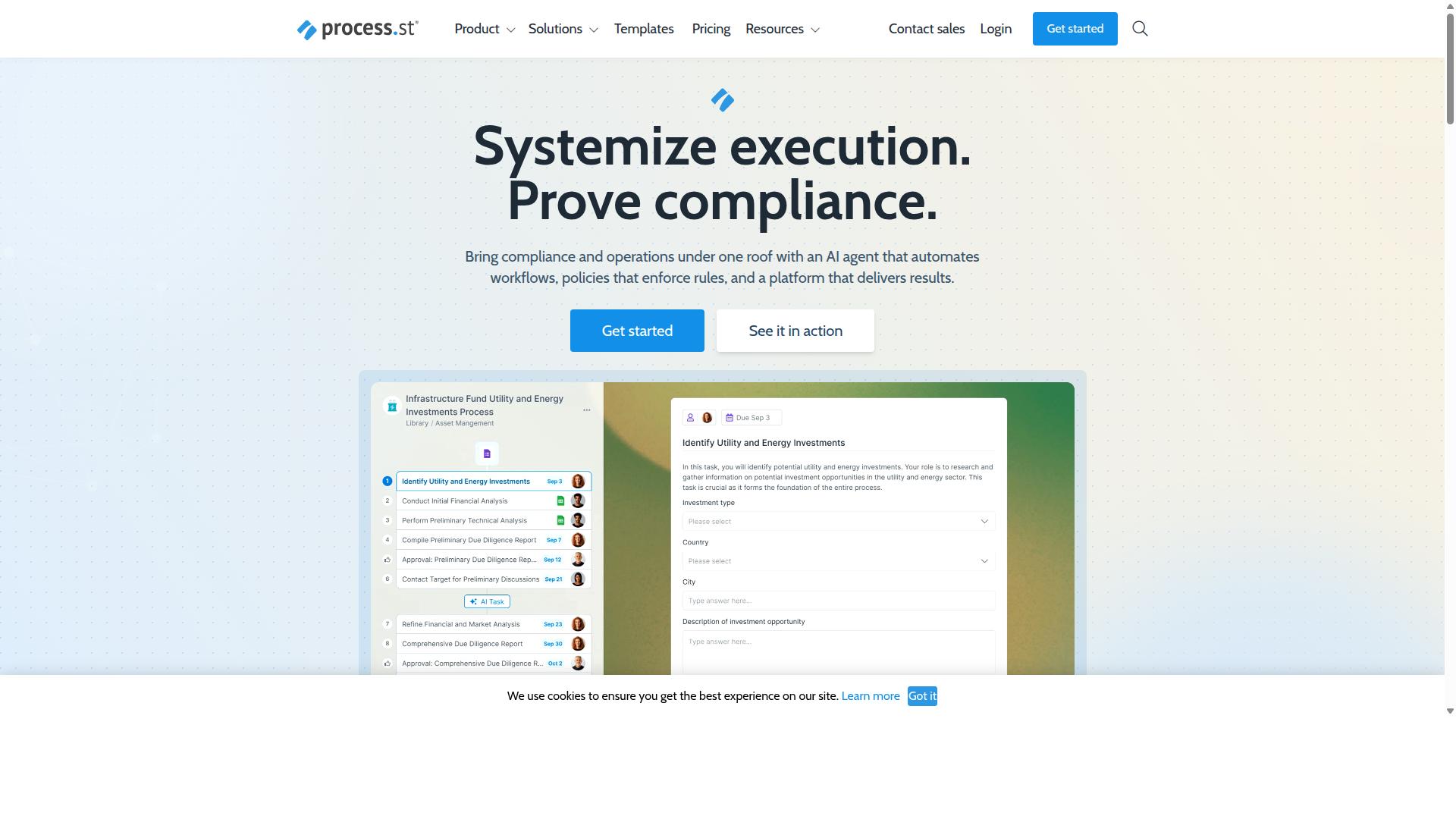 Process Street website